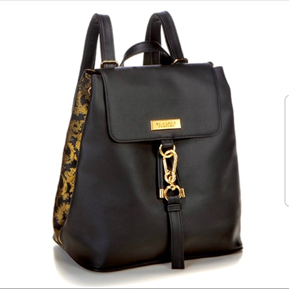 Versace Bags Versace Perfumes Vegan Leather Backpack Poshmark